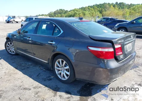 2008 Lexus Ls 460 из США, поврежденный, VIN JTHBL46F885074735